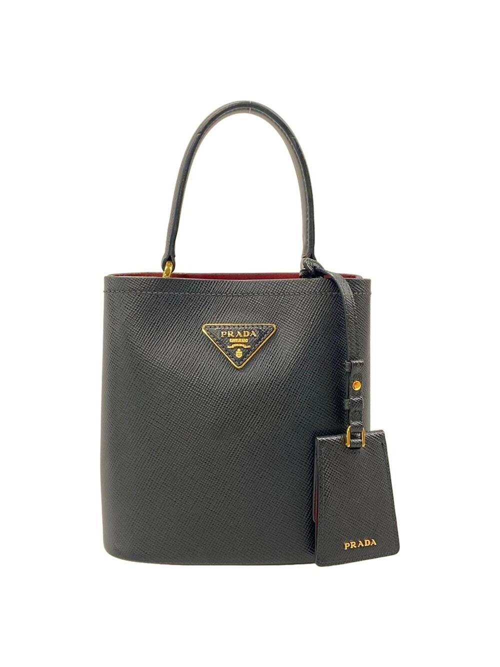 Prada Panier Small Black Saffiano Cuir #363661P18B